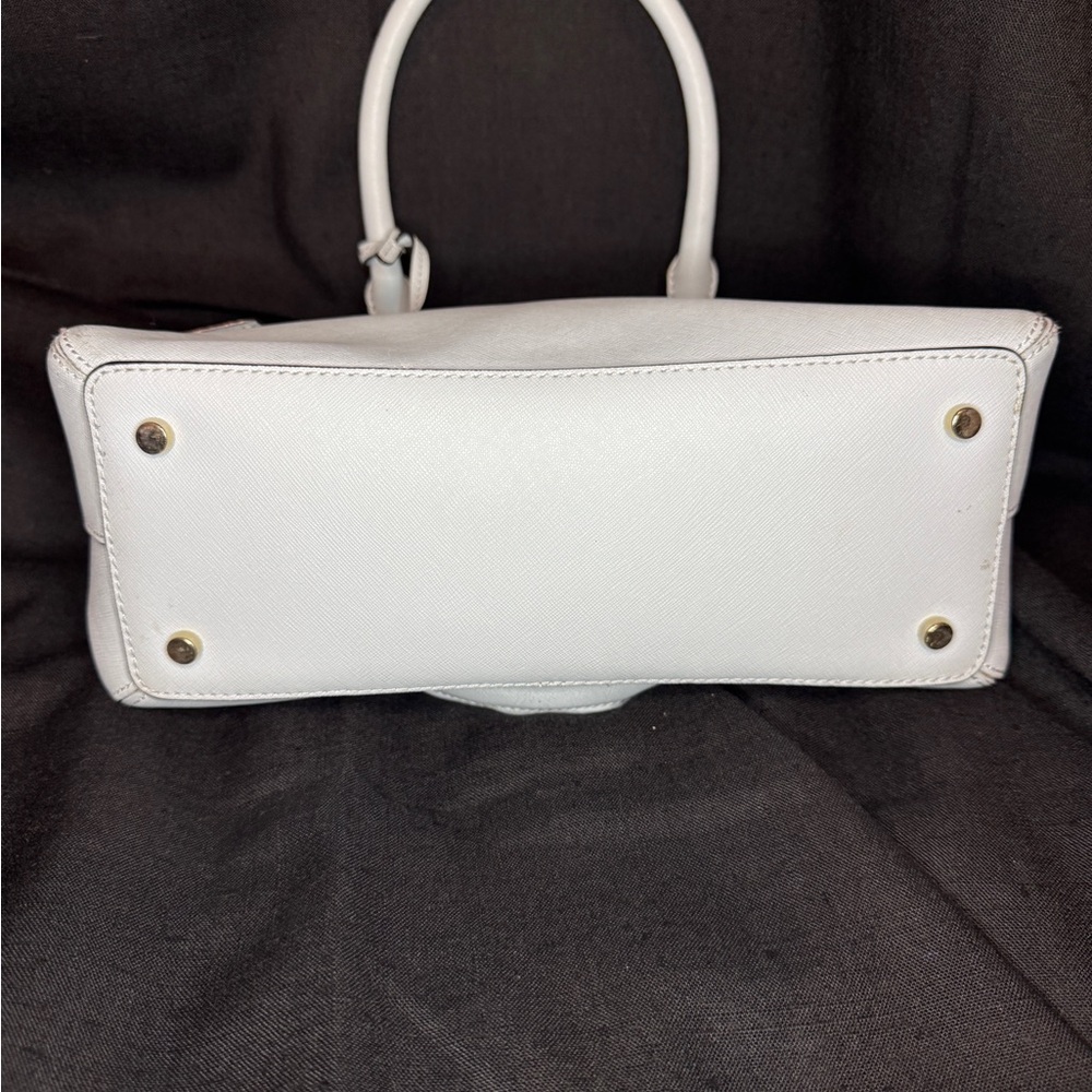 Kate Spade Light Blue Satchel w/ Crossbody Strap - Picture 8 of 12